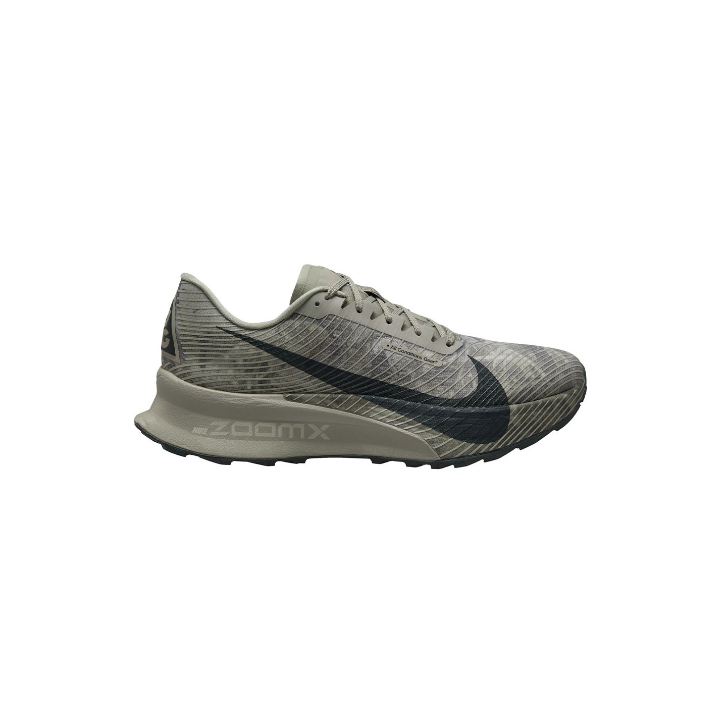 Nike Acg Ultrafly 2 Grigio Nero - Scarpe Trail Running Uomo EUR 44 / US 10
