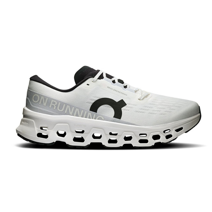 On Cloudmonster 3 Bianco Bianco - Scarpe Running Uomo