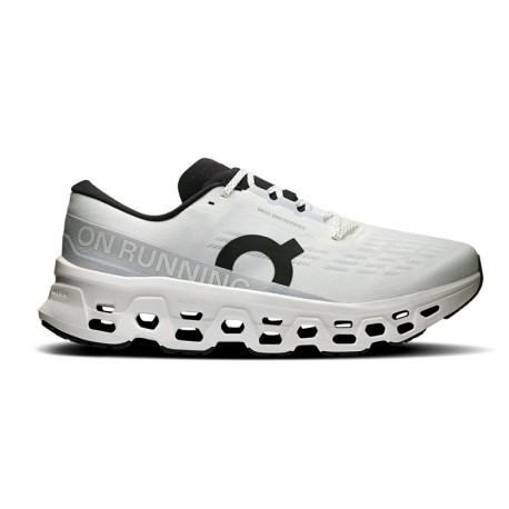 On Cloudmonster 3 Bianco Bianco - Scarpe Running Uomo