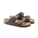 Birkenstock Arizona Classic Dark Brown - Sandali Uomo
