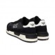 Ea7 Run Vintage Nero Bianco - Sneakers Uomo