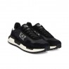 Ea7 Run Vintage Nero Bianco - Sneakers Uomo