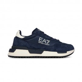 Ea7 Run Vintage Blu Bianco - Sneakers Uomo