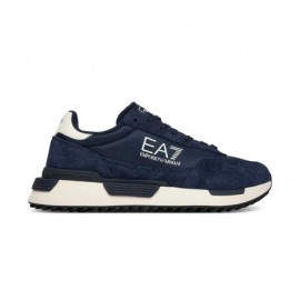 Ea7 Run Vintage Blu Bianco - Sneakers Uomo