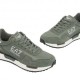 Ea7 Run Vintage Verde Bianco - Sneakers Uomo