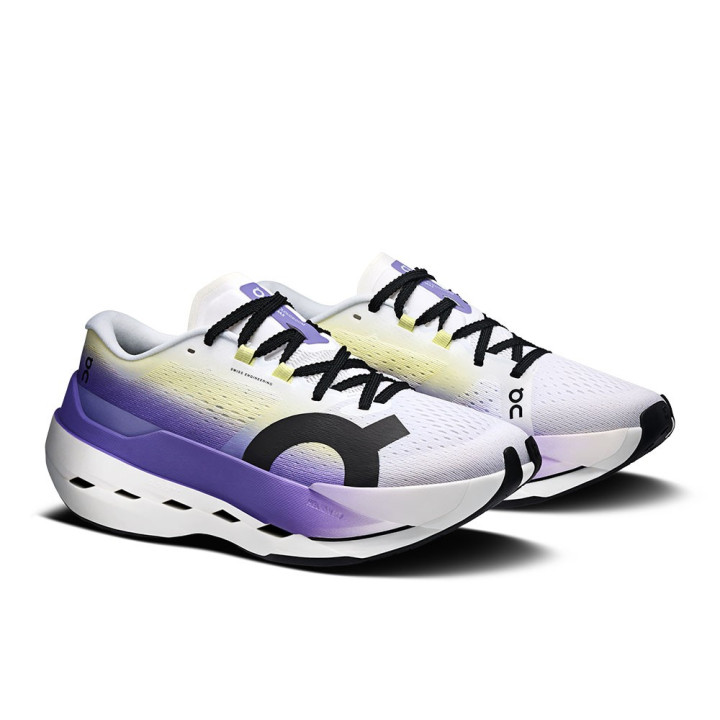 On Cloudboom Max Bianco Juniper - Scarpe Running Donna