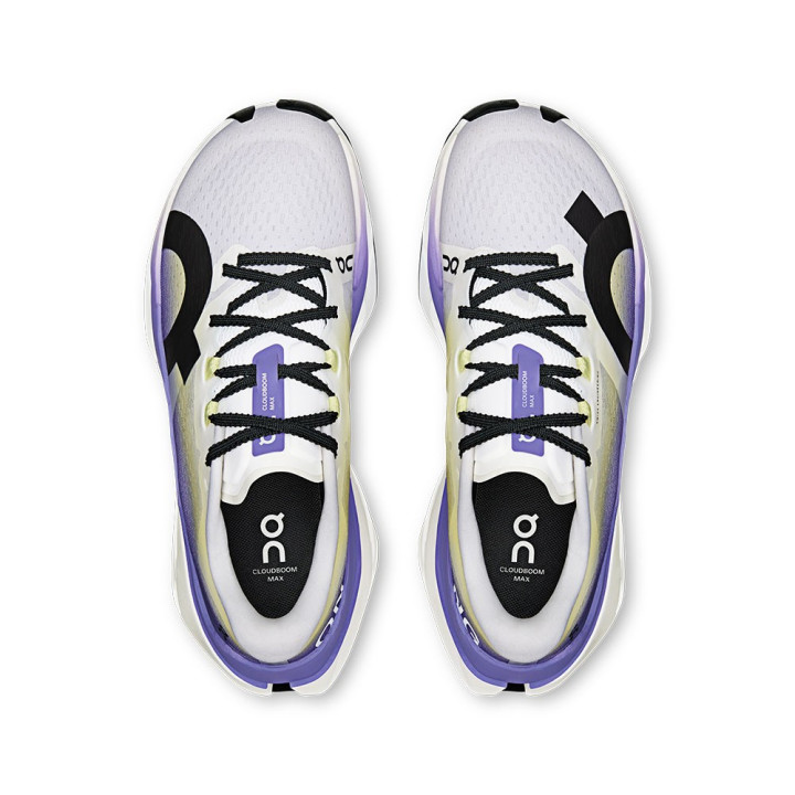 On Cloudboom Max Bianco Juniper - Scarpe Running Donna