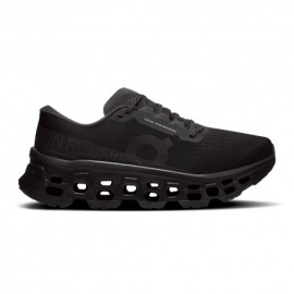 On Cloudmonster 3 Nero Nero - Scarpe Running Donna