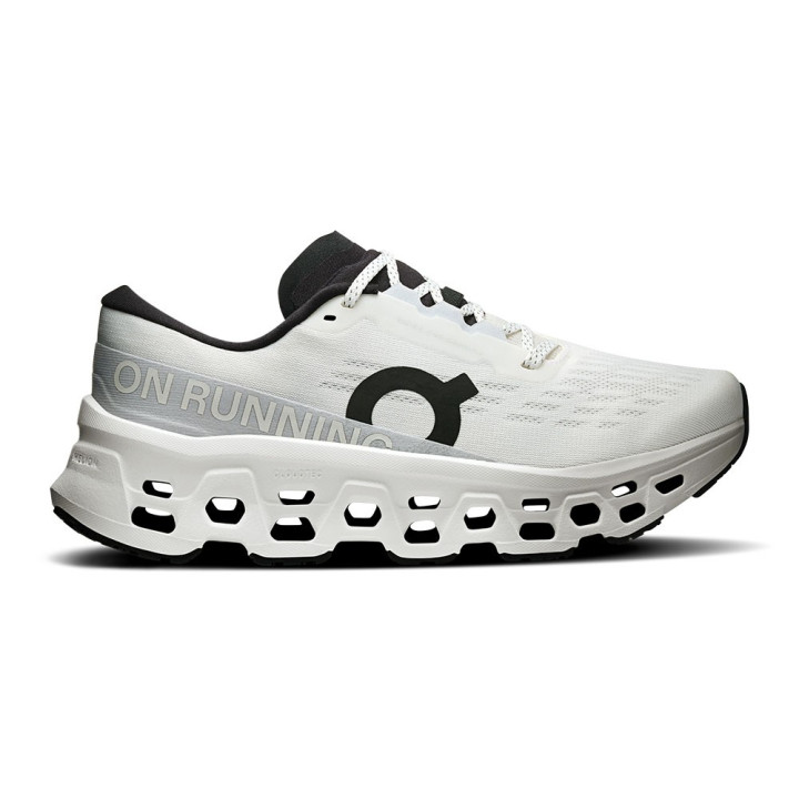 On Cloudmonster 3 Bianco Bianco - Scarpe Running Donna