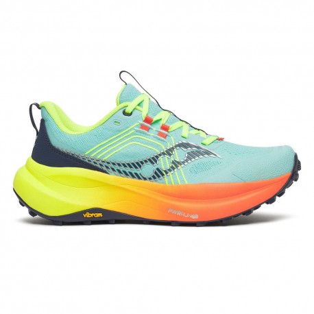 Saucony Xodus Ultra 4 Splash Fire - Scarpe Trail Running Donna