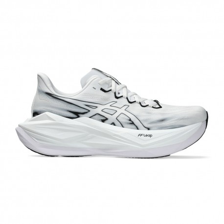 Asics Superblast 3 Bianco Nero - Scarpe Running Uomo