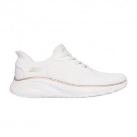 Skechers Current Muse Slip Ins Bianco Bianco - Sneakers Donna