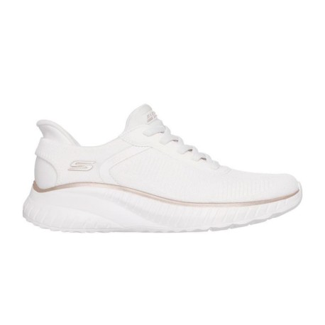 Skechers Current Muse Slip Ins Bianco Bianco - Sneakers Donna