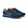 Sun 68 Tom Solid Nylon Navy Bianco - Sneakers Uomo