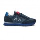 Sun 68 Tom Solid Nylon Navy Bianco - Sneakers Uomo