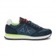 Sun 68 Tom Fluo Nylon Navy Blu - Sneakers Uomo