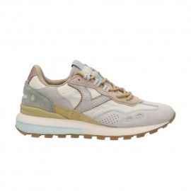 Victoria Luna Nylon Beige Argento - Sneakers Donna