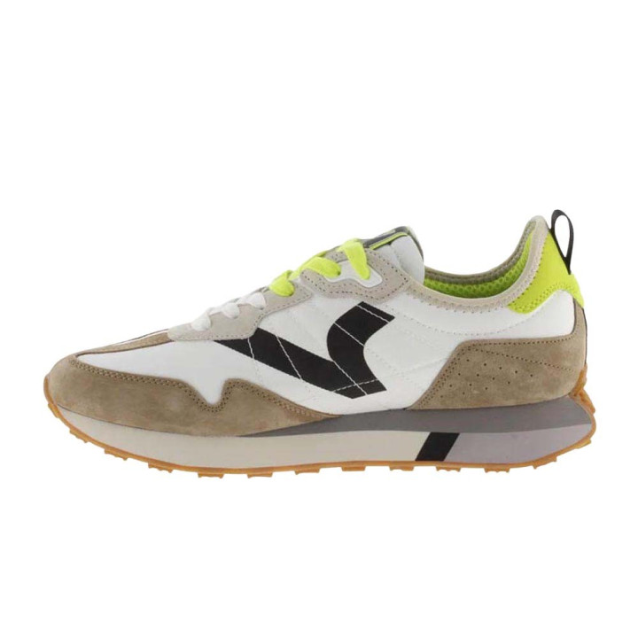 Victoria Bolt Nylon Bianco Nero - Sneakers Uomo