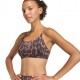ADIDAS Reggiseno Sportivo Halo Leopard Moro Donna