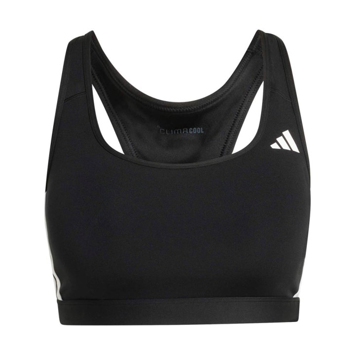 ADIDAS Reggiseno Sportivo Optime Medium Support Train Nero Donna