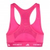 ADIDAS Reggiseno Sportivo Techfit Medium Support Fuxia Donna