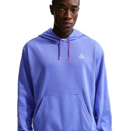 Nike Acg "Magic Hour" Felpa Con Cappuccio Lilla Uomo
