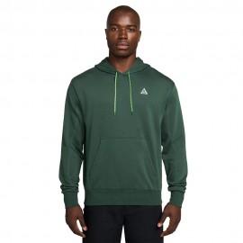 Nike Acg "Magic Hour" Felpa Con Cappuccio Verde Uomo