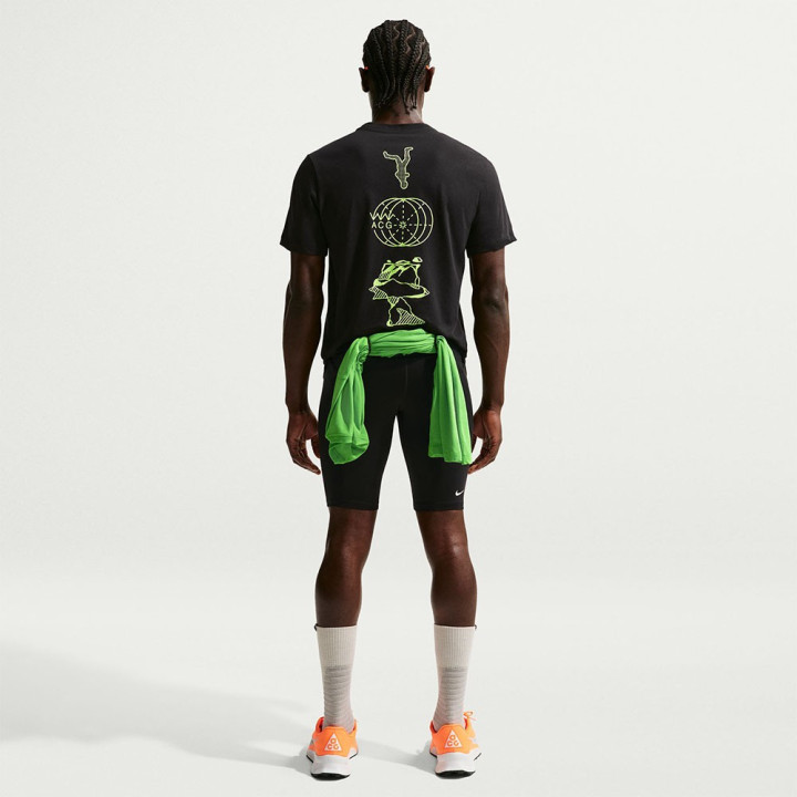 Nike Acg T-Shirt Dri Fit Nero Uomo