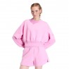 ADIDAS Felpa Palestra Girocollo Soft Lux Rosa Donna
