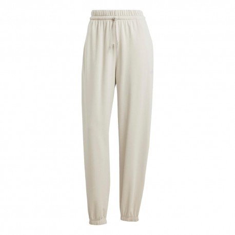 ADIDAS Pantaloni Con Polsino Logo Beige Donna