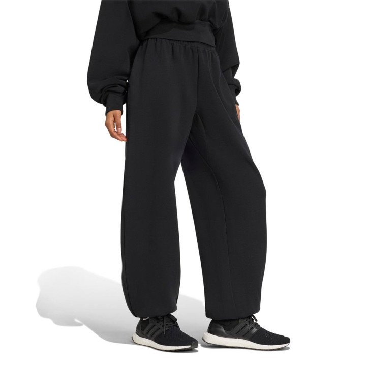 ADIDAS Pantaloni Con Polsino Soft Lux Nero Donna