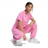 ADIDAS Pantaloni Con Polsino Soft Lux Rosa Donna