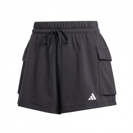 ADIDAS Shorts Sportivi Cargo Nero Donna