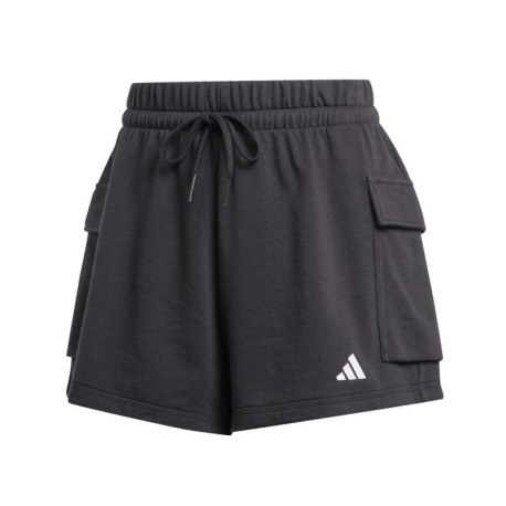 ADIDAS Shorts Sportivi Cargo Nero Donna