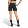 ADIDAS Shorts Sportivi Scrunch Nero Donna