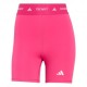 ADIDAS Shorts Sportivi Techfit Fuxia Donna