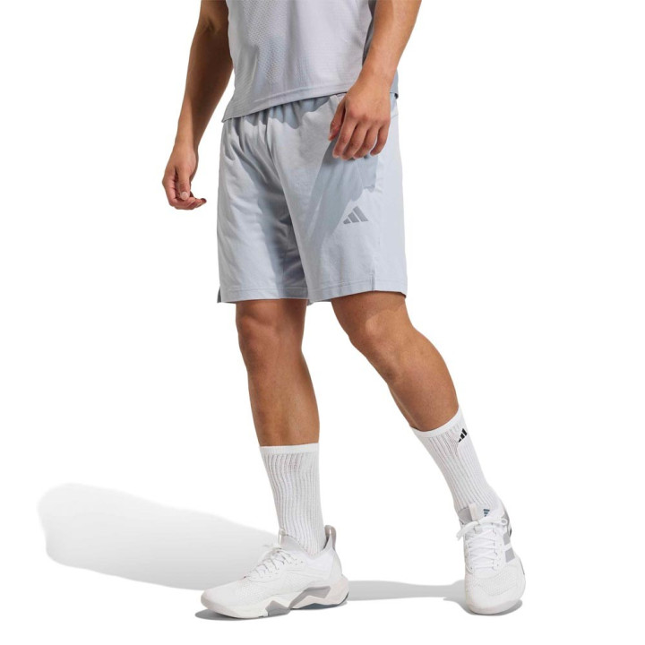 ADIDAS Shorts Sportivi Train Intensity Grigio Uomo