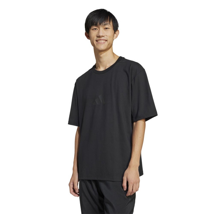 ADIDAS Maglietta Palestra Logo Z.N.E Nero Uomo
