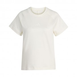 ADIDAS Maglietta Palestra Soft Lux Bianco Donna