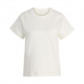 ADIDAS Maglietta Palestra Soft Lux Bianco Donna