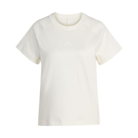 ADIDAS Maglietta Palestra Soft Lux Bianco Donna