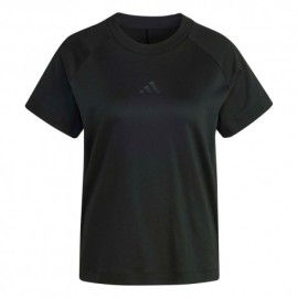 ADIDAS Maglietta Palestra Soft Lux Nero Donna