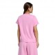 ADIDAS Maglietta Palestra Soft Lux Rosa Donna