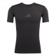 ADIDAS Maglietta Palestra Techfit Nero Uomo