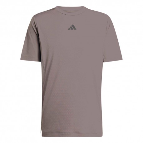 ADIDAS Maglietta Palestra Train Power Grigio Uomo