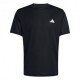 ADIDAS Maglietta Palestra Tristripe Nero Uomo
