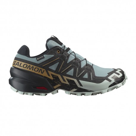Salomon Speedcross 6 GORE-TEX Trooper Nero Wood Thrsh - Scarpe Trail Running Uomo