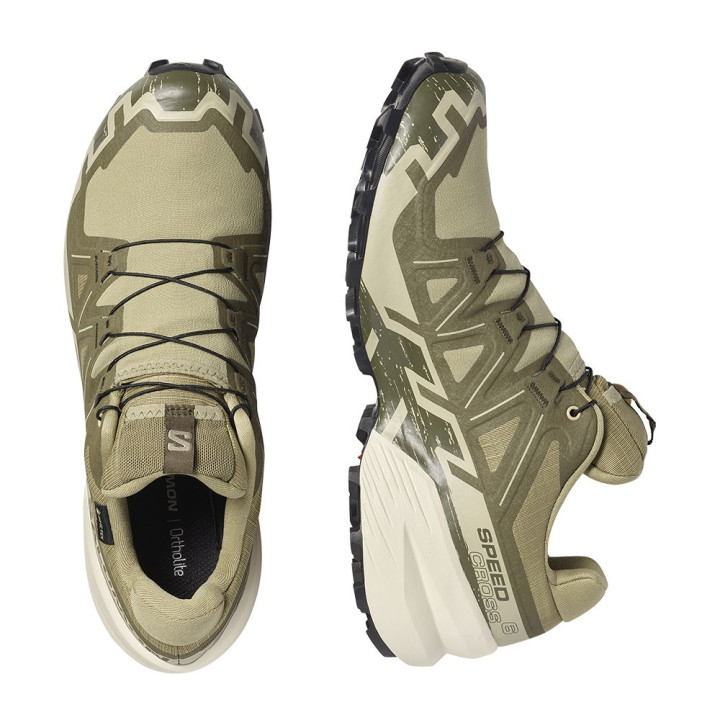 Salomon Speedcross 6 GORE-TEX Aloe Asparagus Verde Grape Leaf - Scarpe Trail Running Uomo