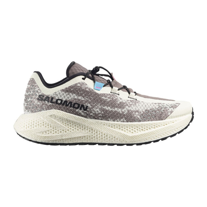 Salomon Aero Glide 4 Grvl Vanilla Ice Nero Iron - Scarpe Trail Running Uomo