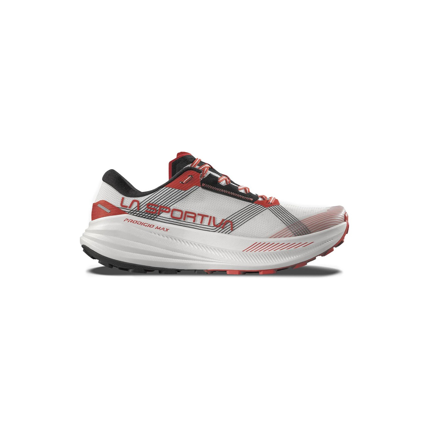 La Sportiva Prodigio Max Bianco Lava - Scarpe Trail Running Uomo EUR 45